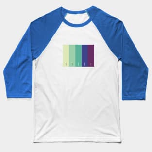 Cool vibes palette Baseball T-Shirt